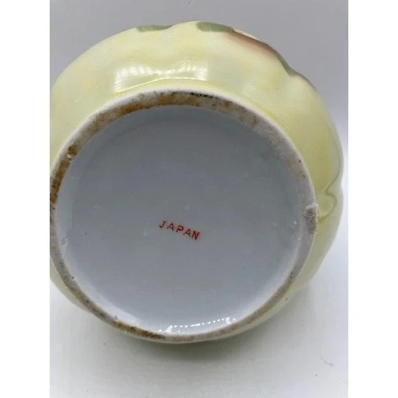 VTG Floral Pitcher/Bowl Wash Basin‎ Set Roses Gold Trim by Lefton China 6" Japan - Picture 5 of 8